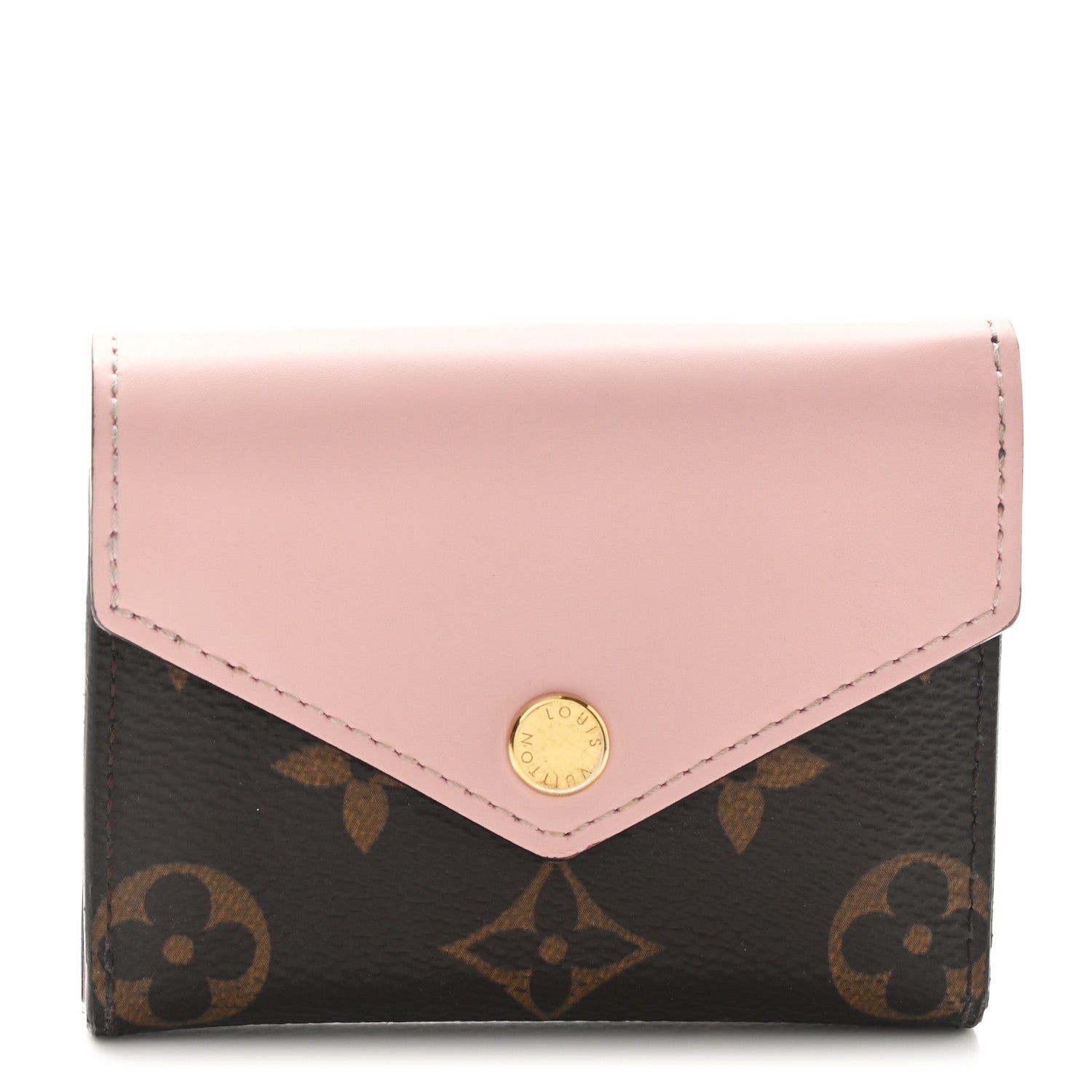 Louis Vuitton Monogram Zoe Wallet Rose Ballerine 1 of 8