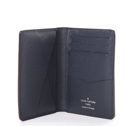 Louis Vuitton Epi Pocket Organizer Blue Marine 4 of 7