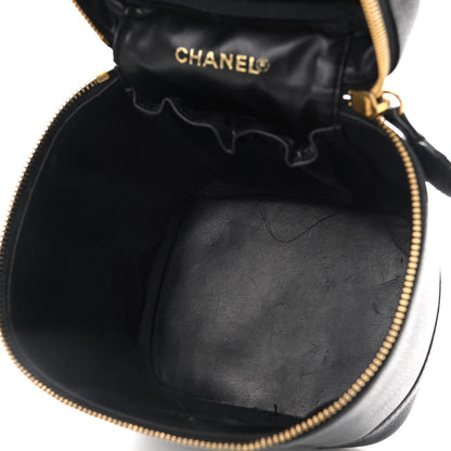 Chanel Caviar Vanity Cosmetic Case Black 5 of 14