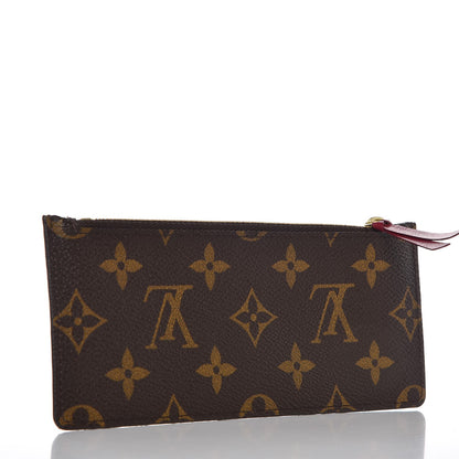 Louis Vuitton Monogram Josephine Wallet Zippered Insert Fuchsia 3 of 6