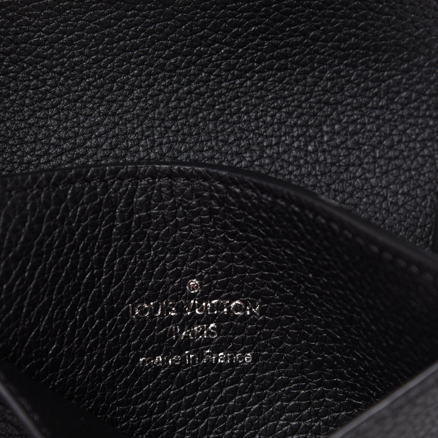 Calfskin LockMe II Compact Wallet Black