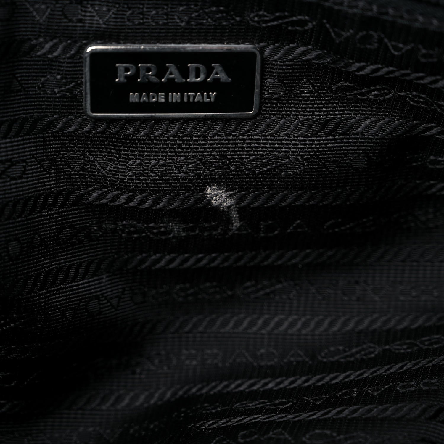 Prada Nylon Vela Drawstring Shopping Tote Black 12 of 20