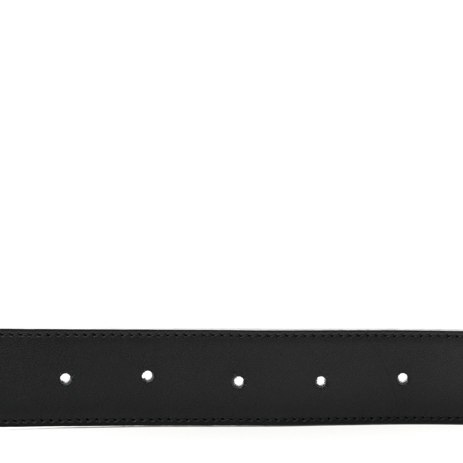 Gucci Calfskin Double G 30mm Belt 85 34 Black 5 of 6
