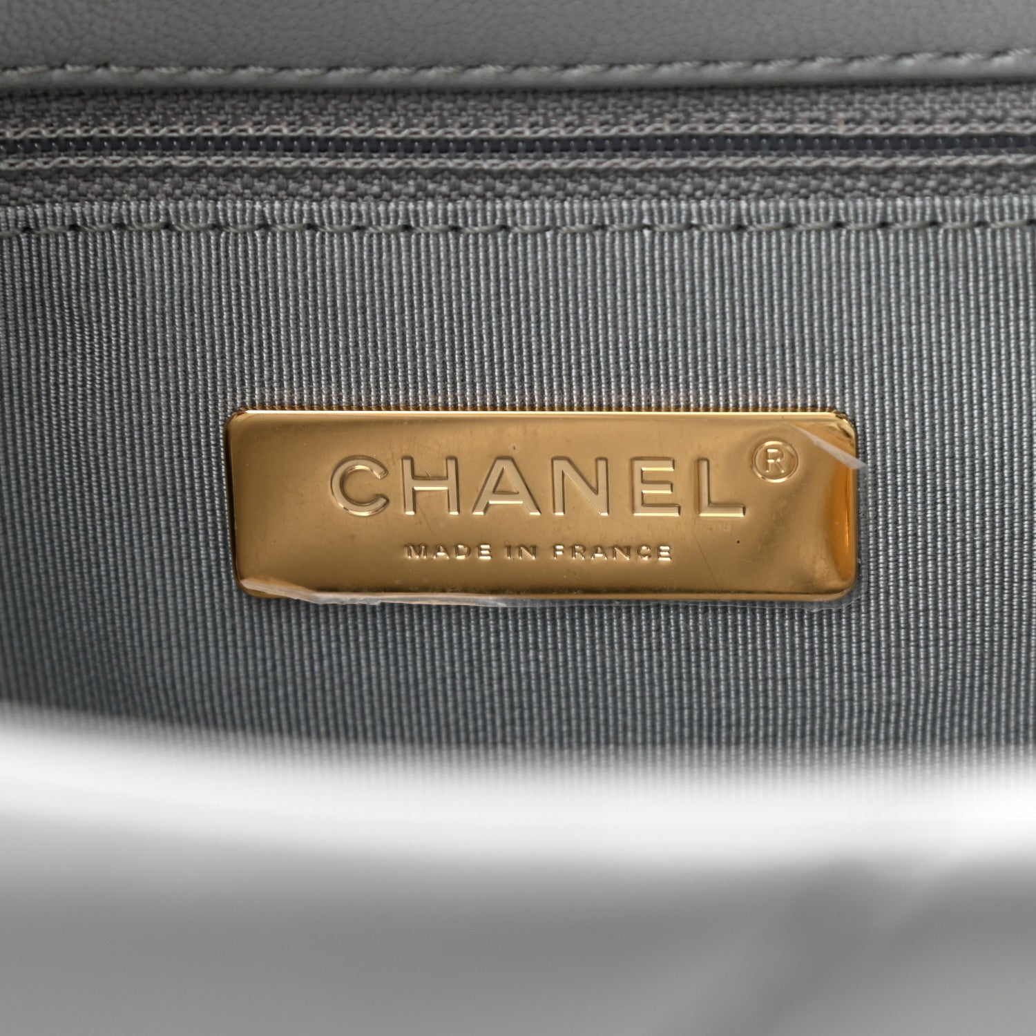 Chanel Lambskin Quilted Medium Chanel 19 Flap Dark Grey 6 of 8