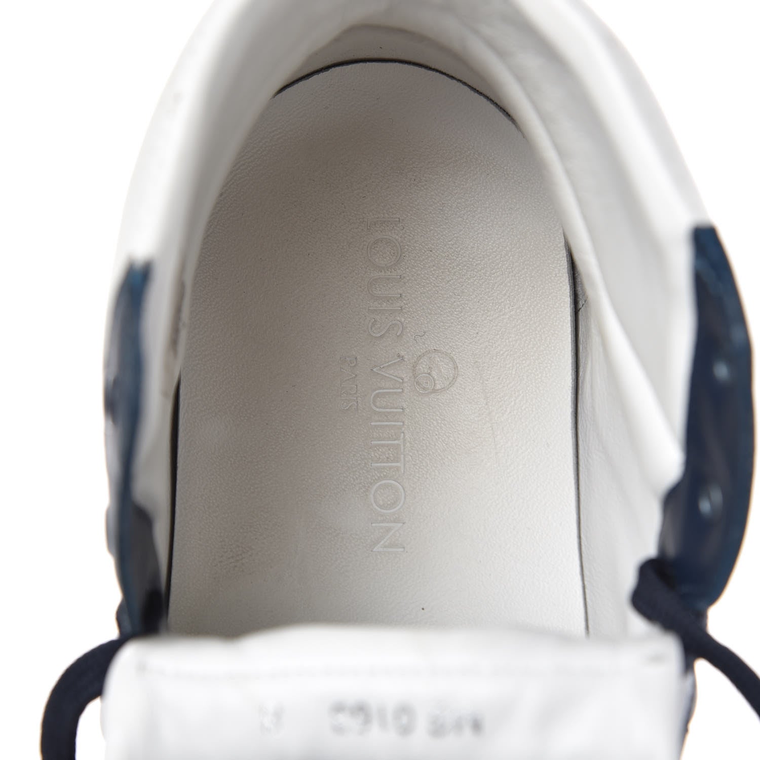 Louis Vuitton Calfskin Heroes High Top Sneakers 8 Navy 7 of 12