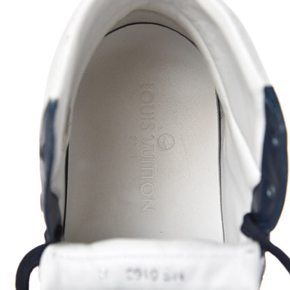 Louis Vuitton Calfskin Heroes High Top Sneakers 8 Navy 7 of 12