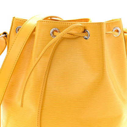 Louis Vuitton Epi Petit Noe NM Yellow 7 of 11