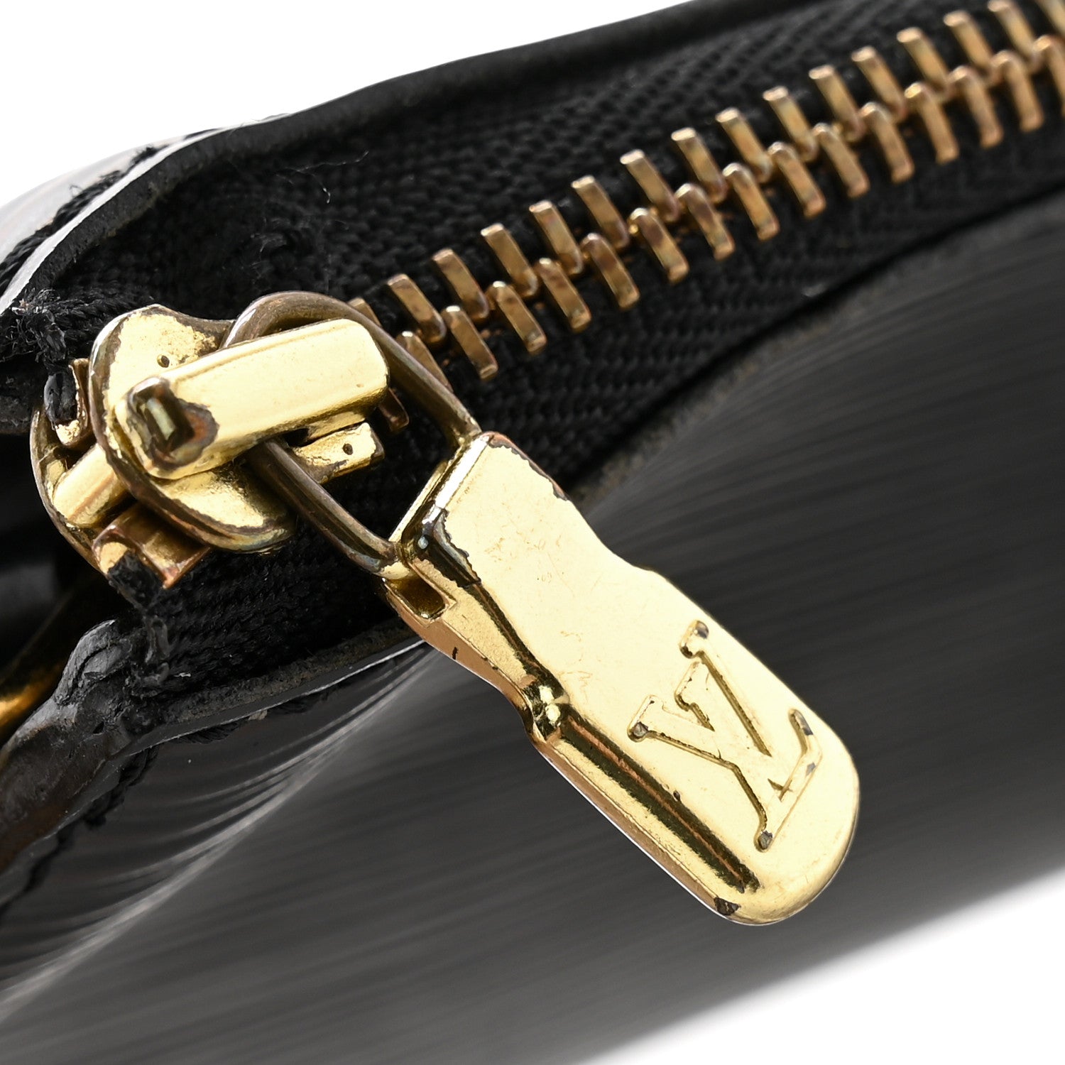 Louis Vuitton Epi Pochette Accessories 24 Black 9 of 9