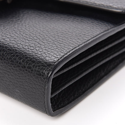 Gucci Calfskin Mini Dionysus Chain Wallet Black 9 of 11