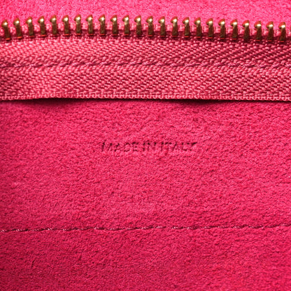 Celine Grained Calfskin Nano Belt Bag Raspberry 7 of 14