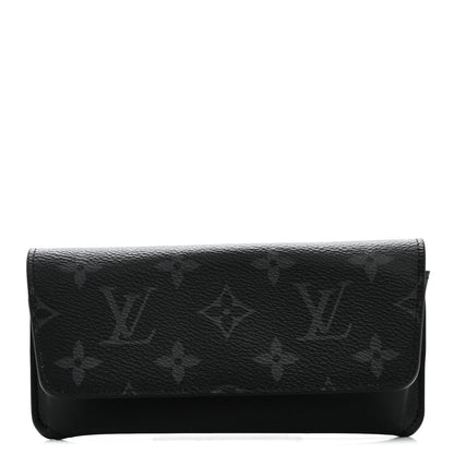 Louis Vuitton Monogram Eclipse Woody Sunglass Case 1 of 8