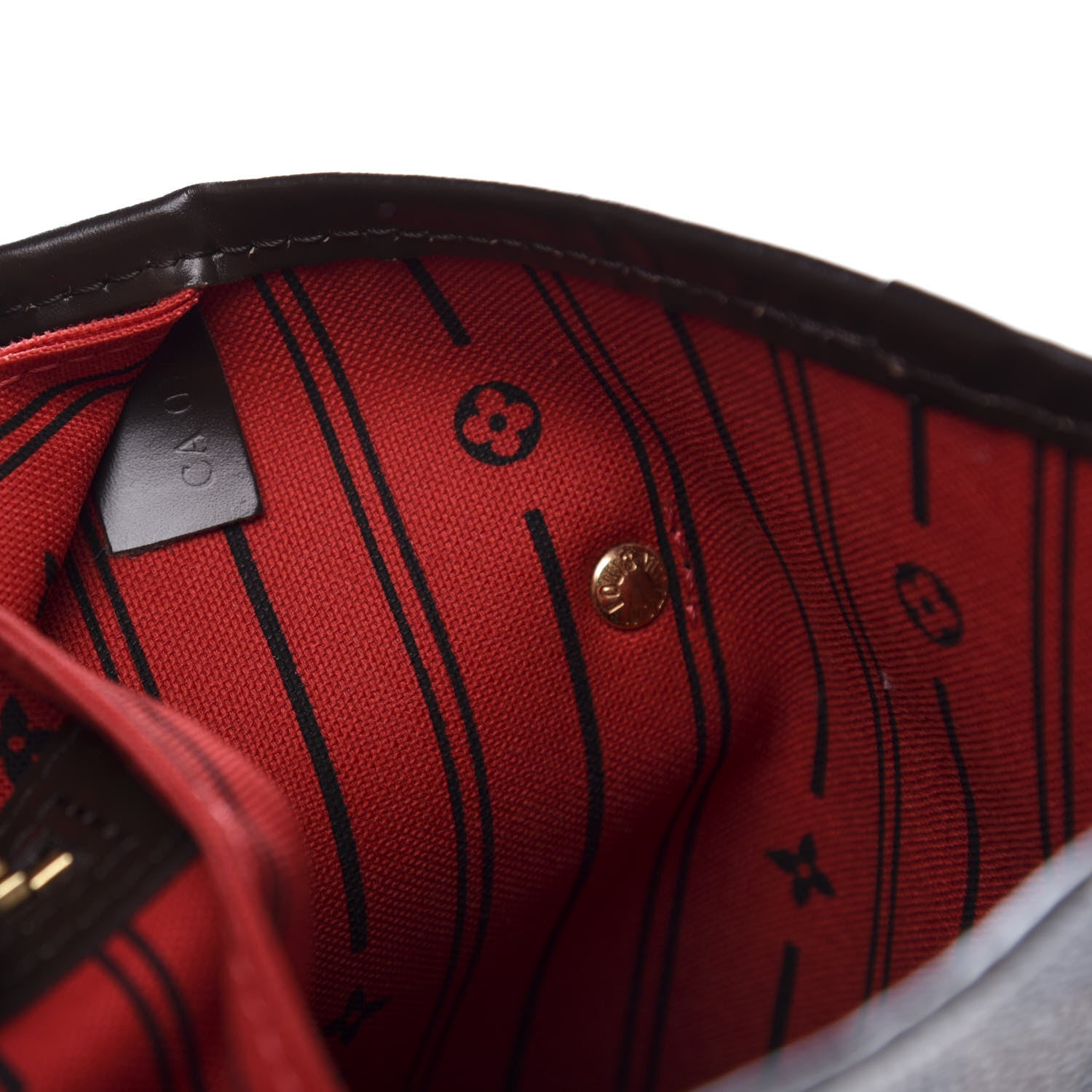 Louis Vuitton Damier Ebene Neverfull MM 9 of 10