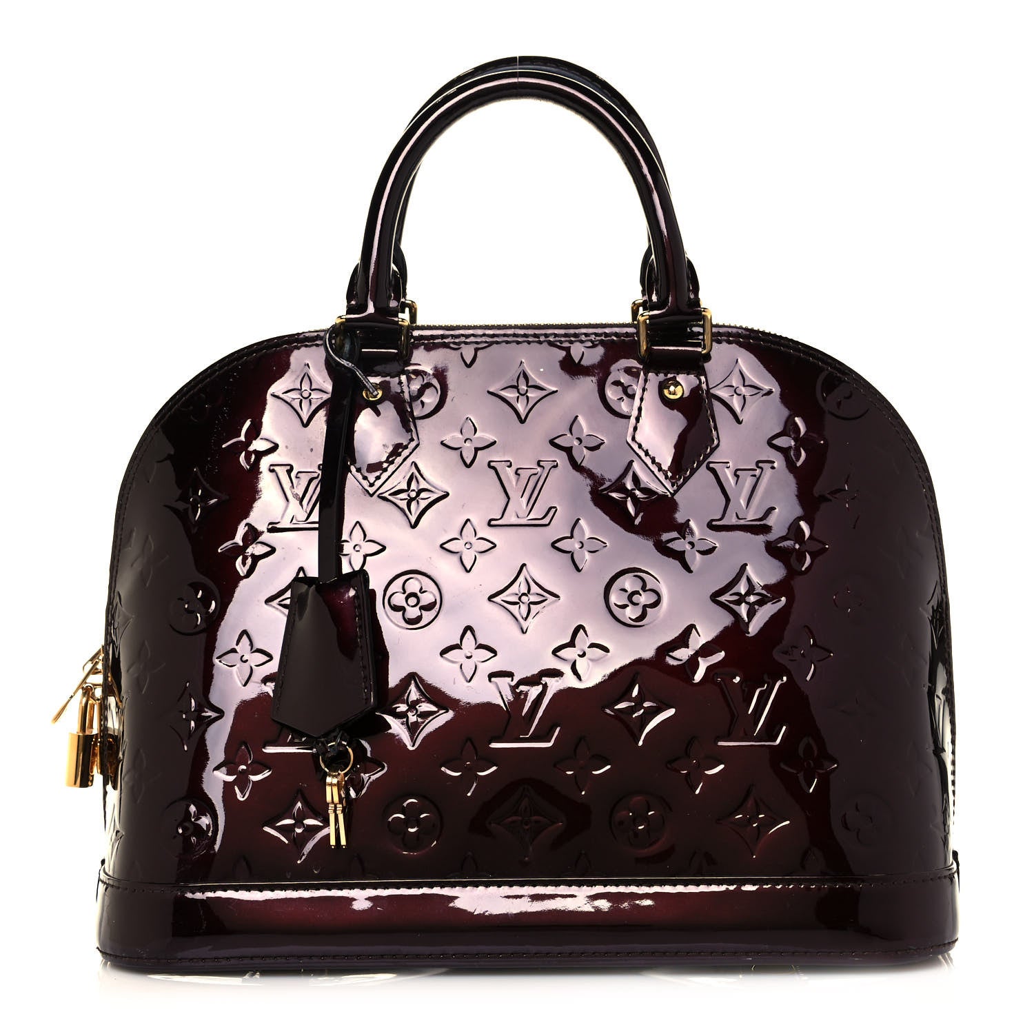Louis Vuitton Vernis Alma PM Amarante 1 of 18