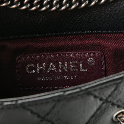 Chanel Calfskin Quilted Coco Sporran Small Tassel Flap Black 6 of 10