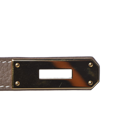 Hermes Togo Kelly Retourne 28 Etoupe 31 of 41