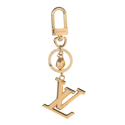 Louis Vuitton LV Facettes Bag Charm Key Holder Gold 2 of 7