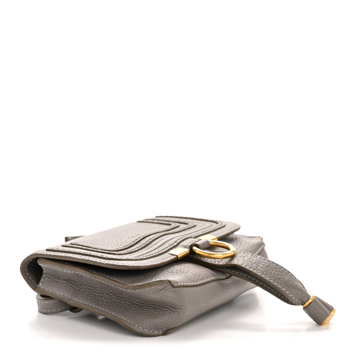 Calfskin Marcie Convertible Belt Bag Cashmere Grey