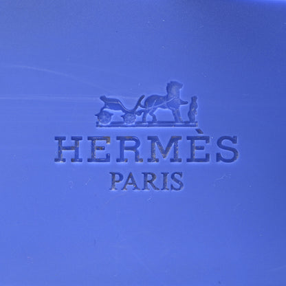 Hermes Rubber Womens Egerie Sandals 36 Bleu Outremer 8 of 11