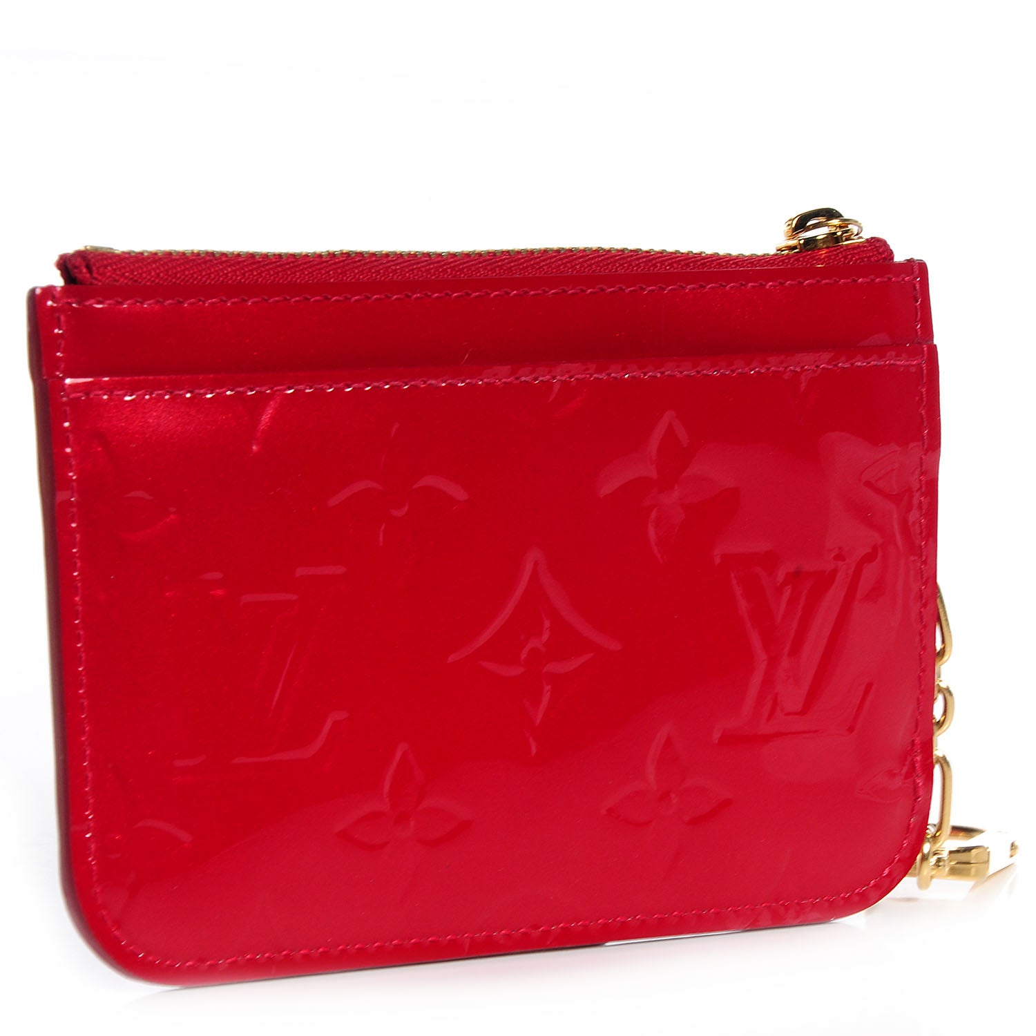 Louis Vuitton Vernis Key Pouch Pomme D'Amour 3 of 8