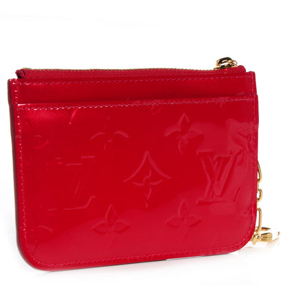 Louis Vuitton Vernis Key Pouch Pomme D'Amour 3 of 8