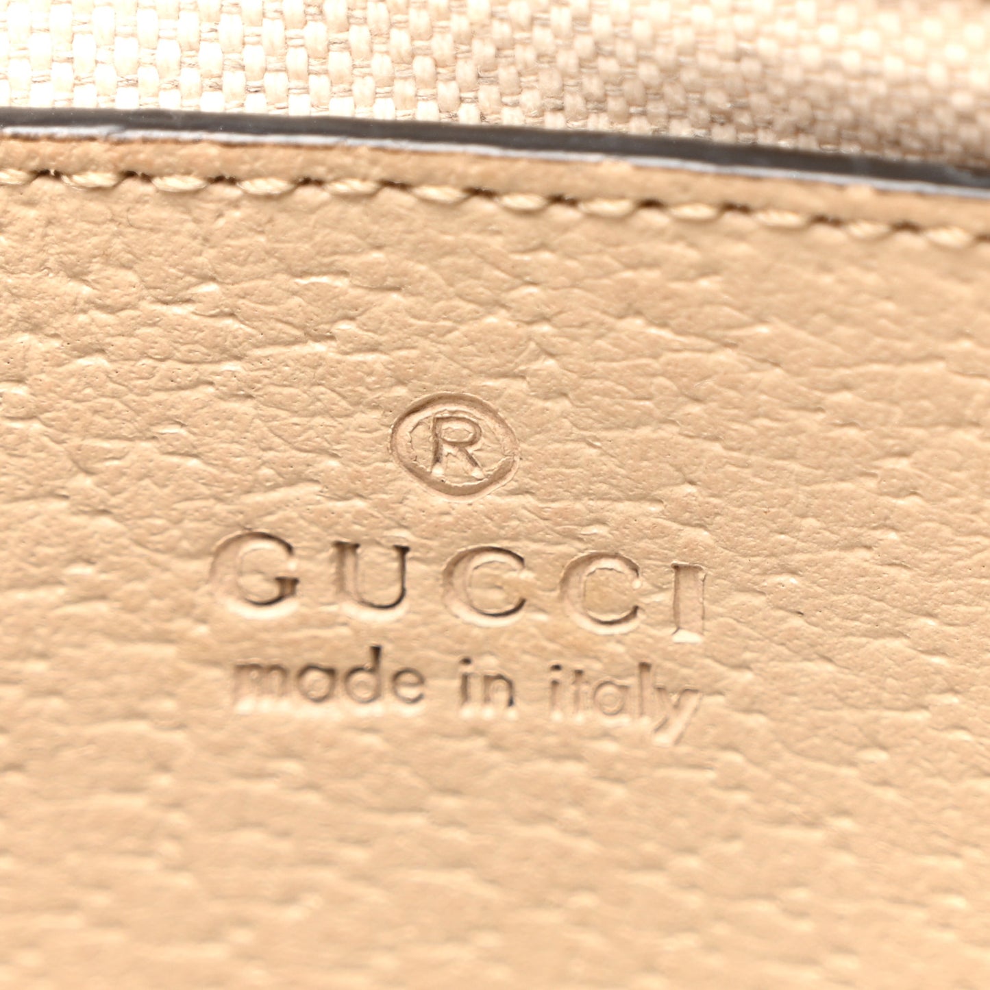 GG Supreme Monogram Textured Dollar Calfskin Small Ophidia Hobo Beige Mystic White Oatmeal