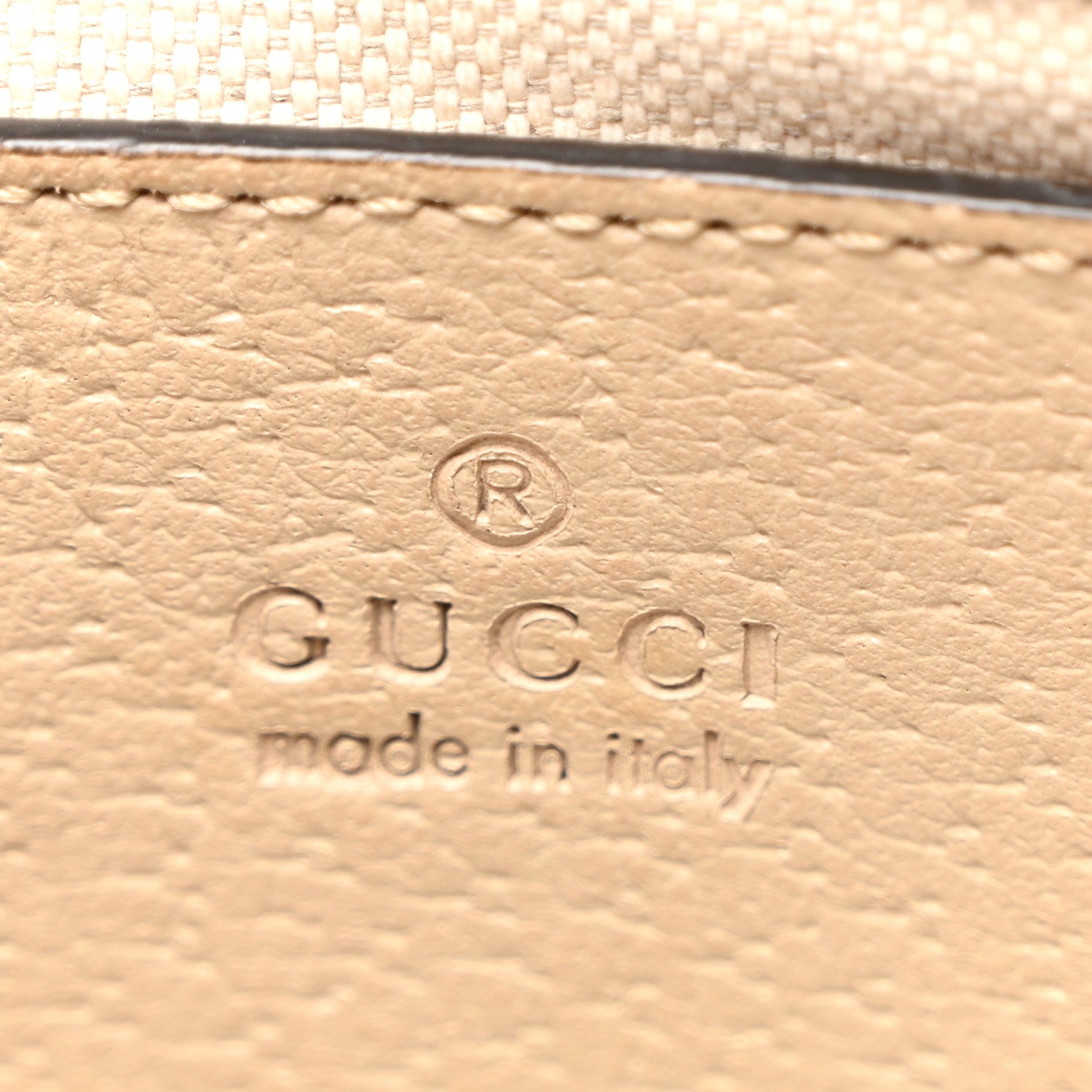 Gucci GG Supreme Monogram Textured Dollar Calfskin Small Ophidia Hobo Beige Mystic White Oatmeal 6 of 10