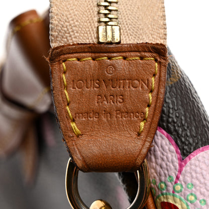 Louis Vuitton Monogram Cherry Blossom Pochette Accessories Brown 6 of 7