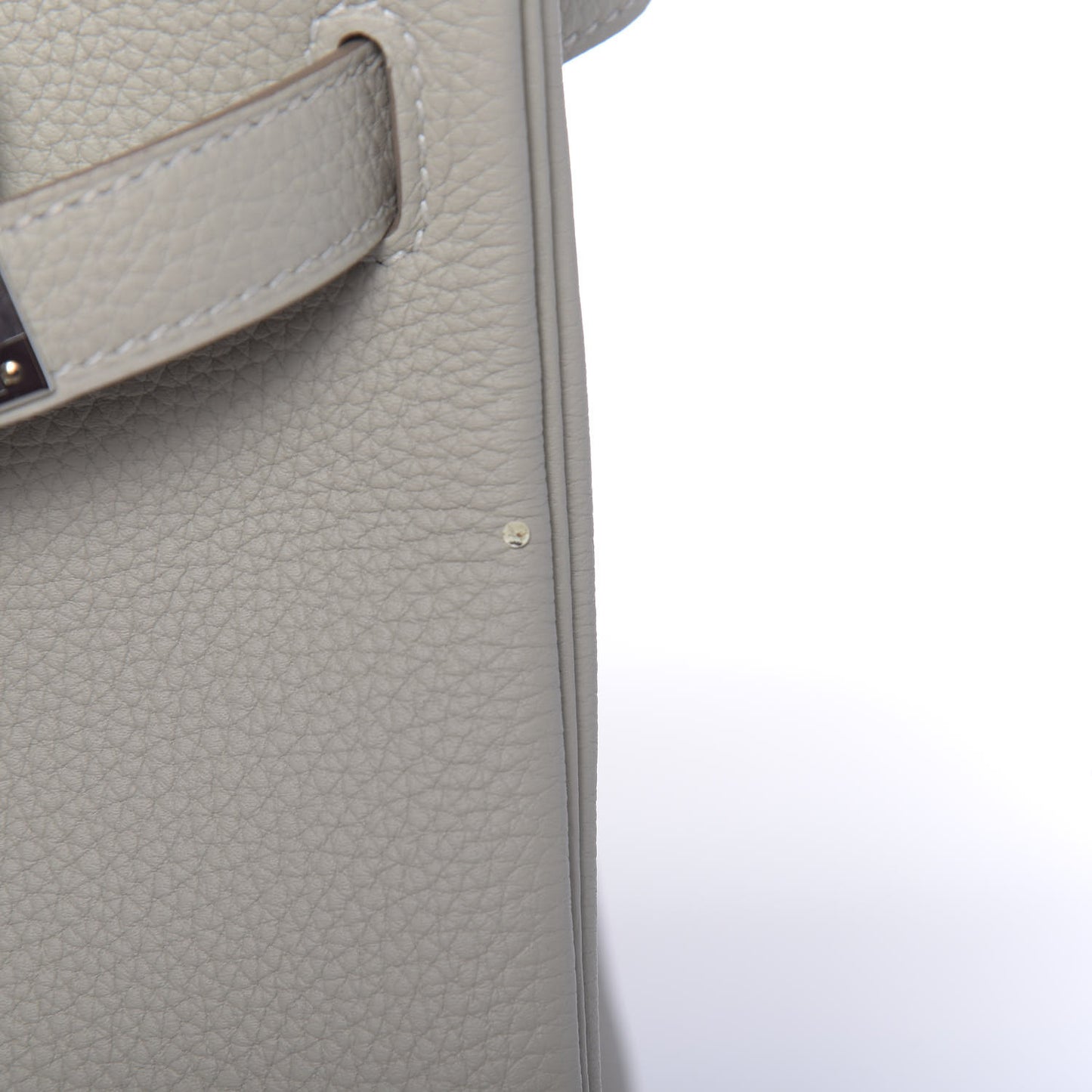 Togo Birkin 30 Gris Perle