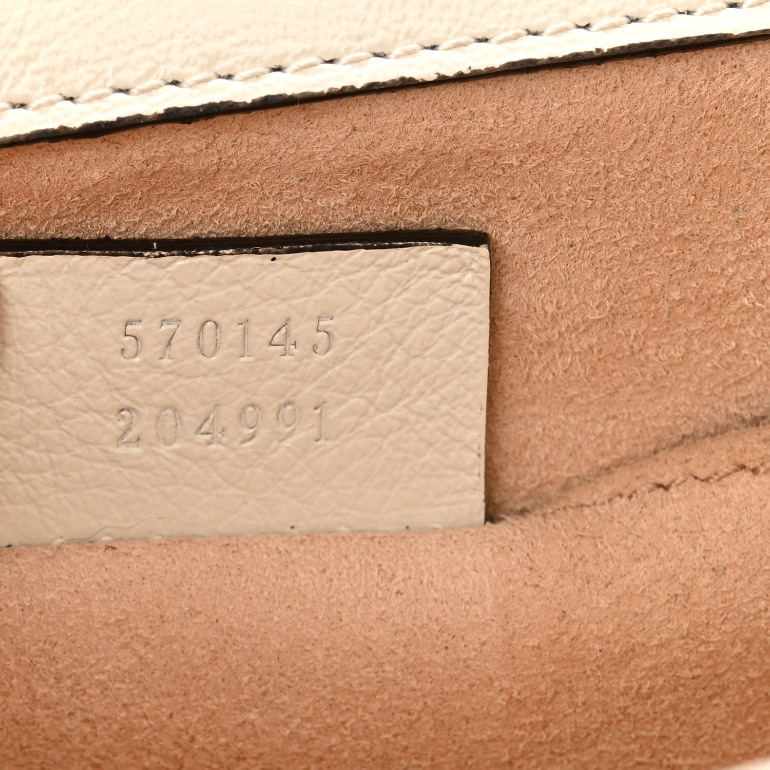 Gucci Textured Calfskin Web Small Rajah Slim Flap Shoulder Bag Mystic White 7 of 13