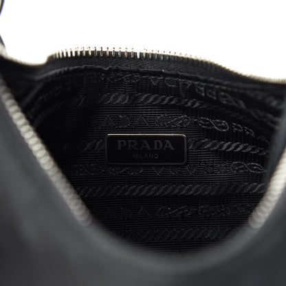 Prada Nylon Re-Edition 2005 Shoulder Bag Black 8 of 11
