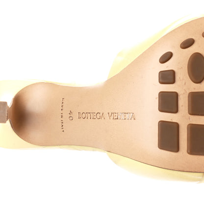 Bottega Veneta Nappa Quilted Rubber Lido Mule Sandals 40 Moon Beam 6 of 8