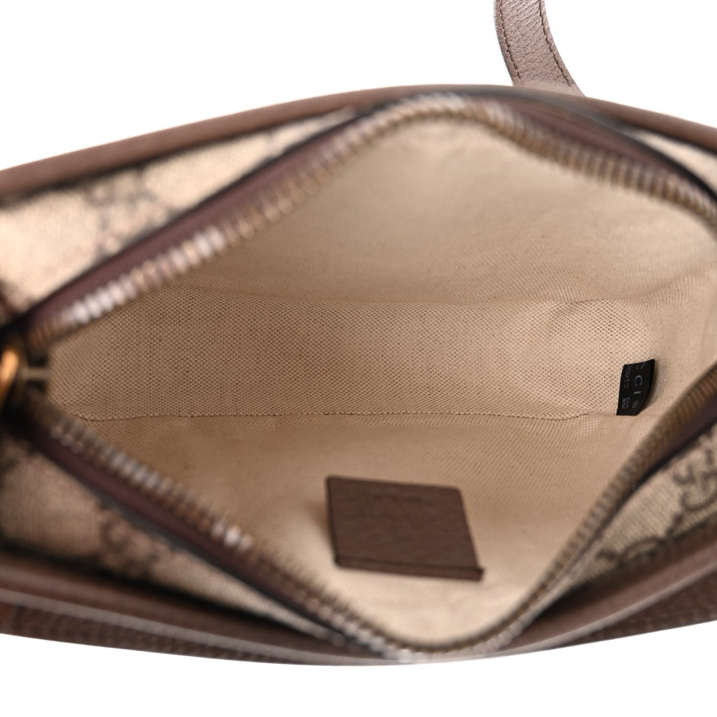 GG Supreme Monogram Web Ophidia Crossbody Bag Beige New Acero