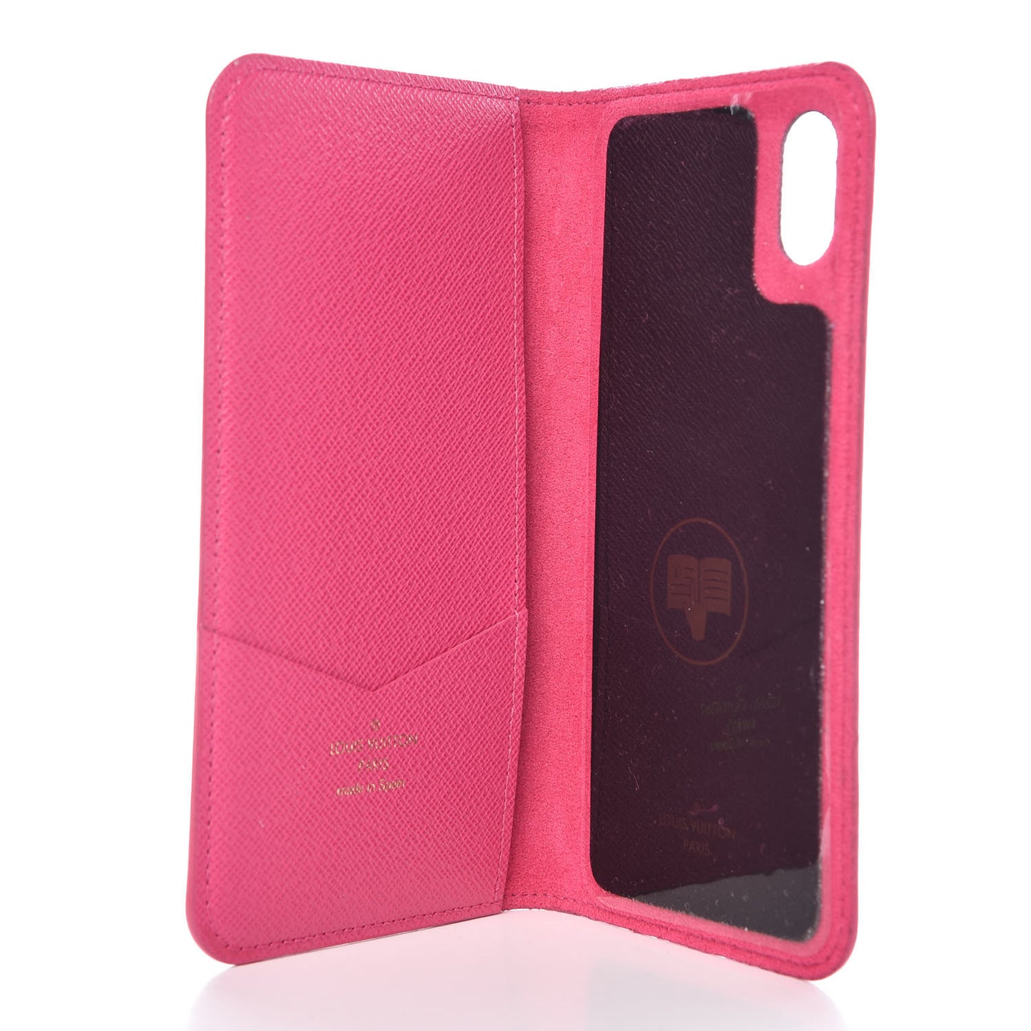 Monogram iPhone XS Max Folio Case Rose Pop