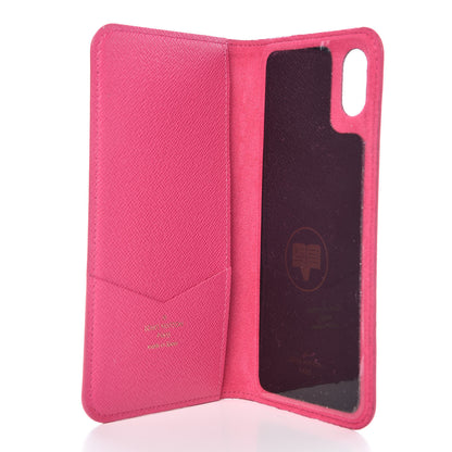 Louis Vuitton Monogram iPhone XS Max Folio Case Rose Pop 5 of 7