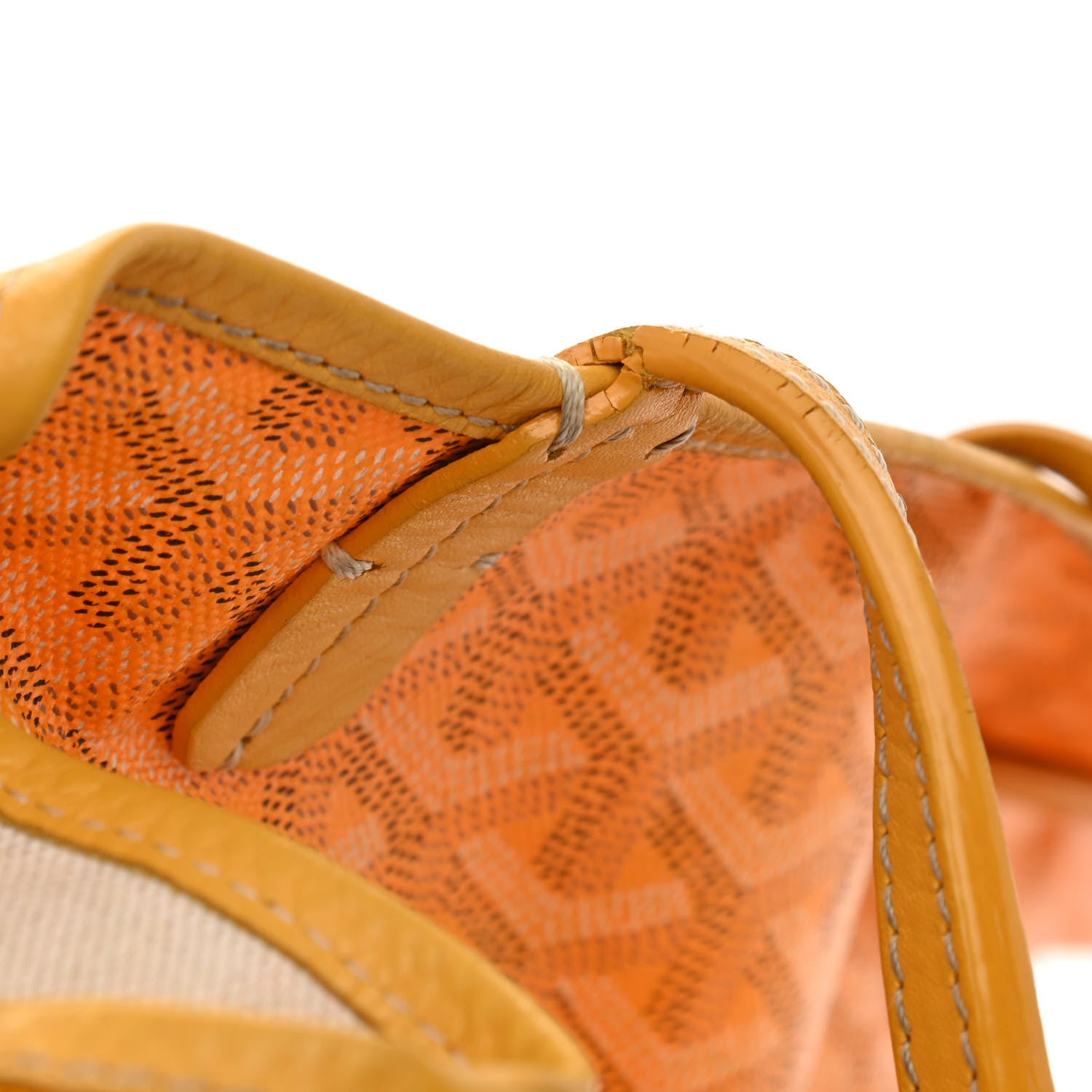 Goyard Goyardine Saint Louis GM Yellow 17 of 18