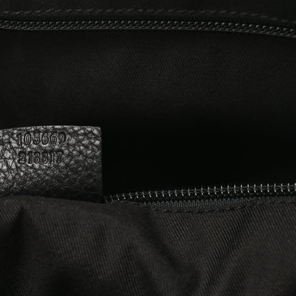 Gucci Nylon Monogram Travel Hobo Black 7 of 11