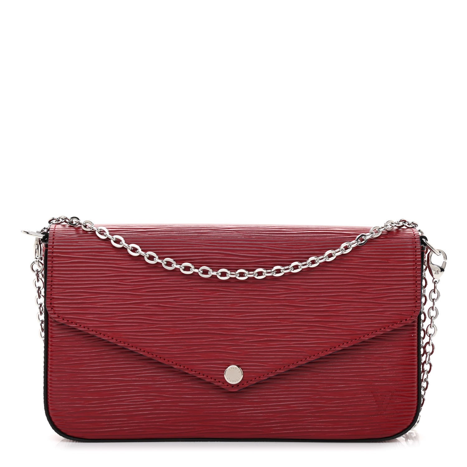 Louis Vuitton Epi Pochette Felicie Cherry Berry 3 of 11