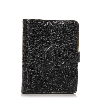 Chanel Caviar CC Small Ring Agenda Planner Black 1 of 8