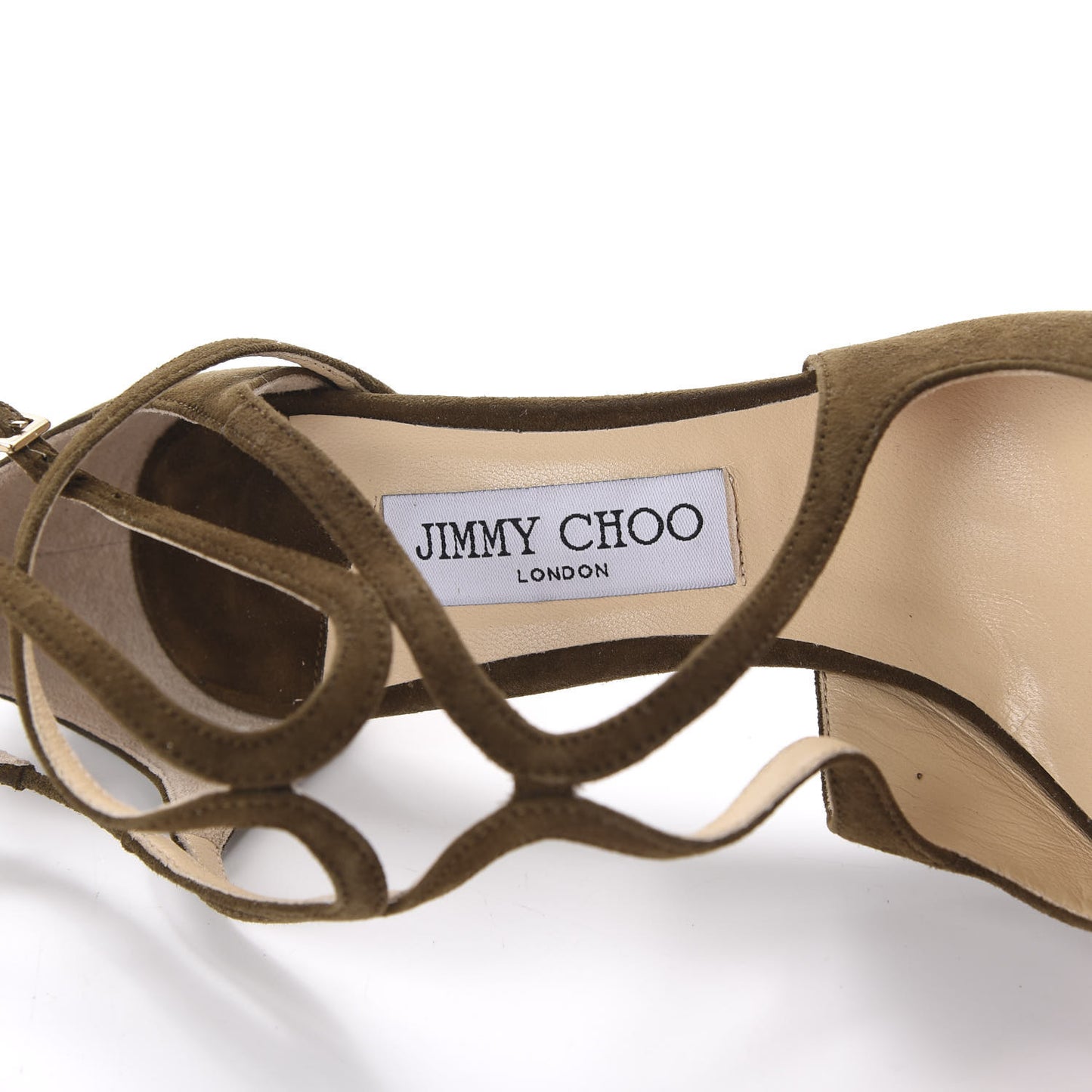 Suede Lancer 100 Pumps 39.5 Olive