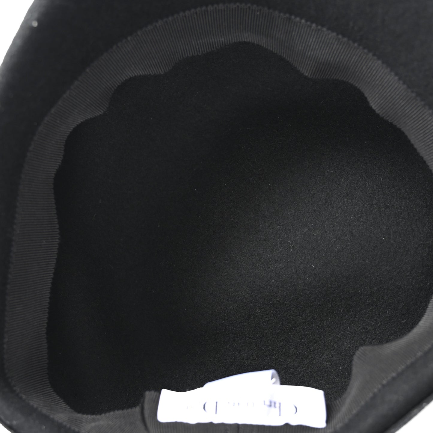 Wool Felt Cap 57 Black