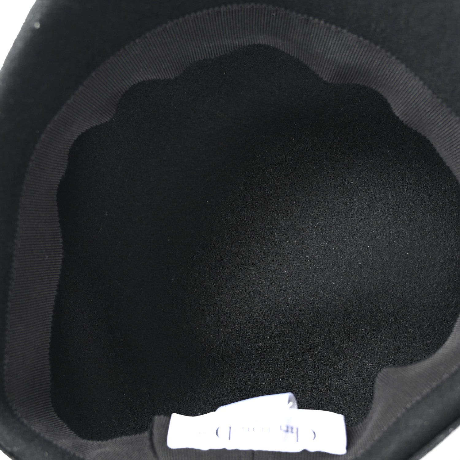 Christian Dior Wool Felt Cap 57 Black 7 of 9
