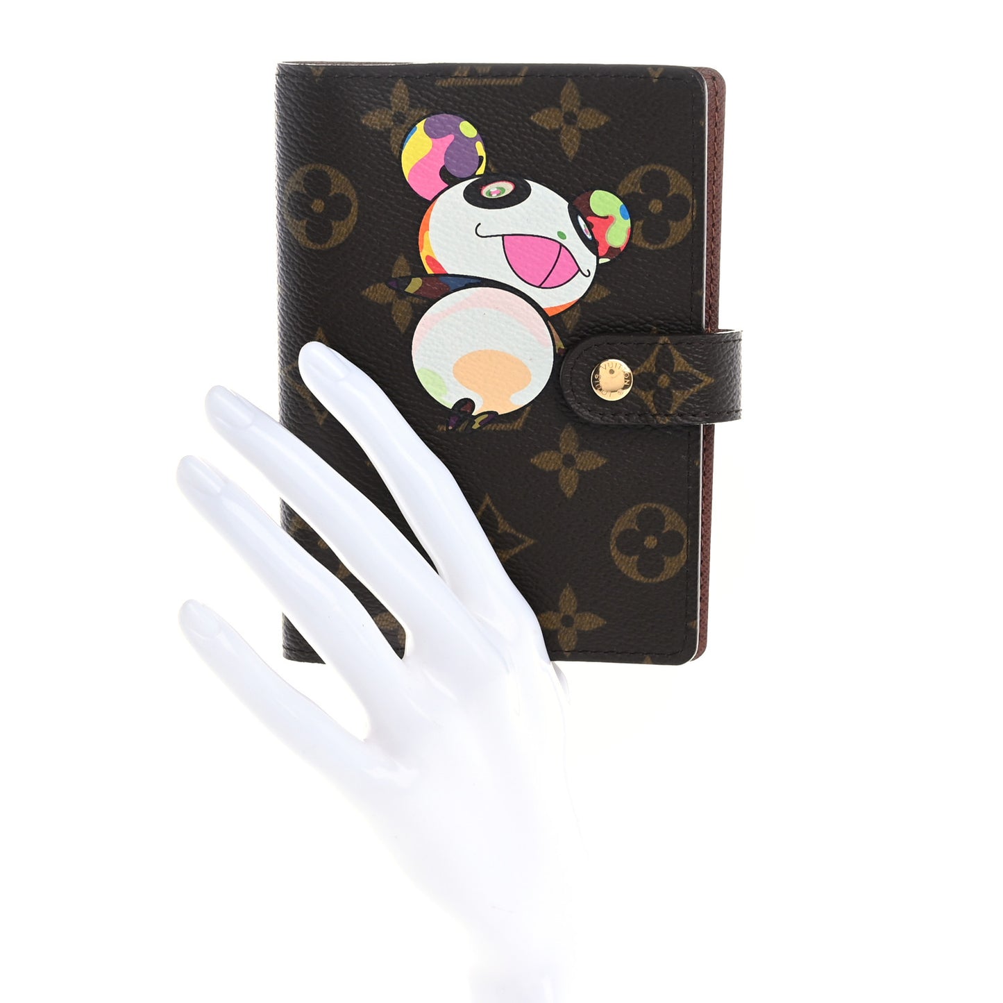 Monogram Panda Small Ring Agenda Cover