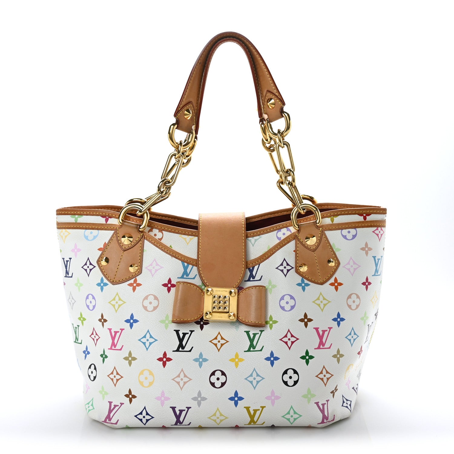 Louis Vuitton Monogram Multicolor Annie GM White 1 of 10