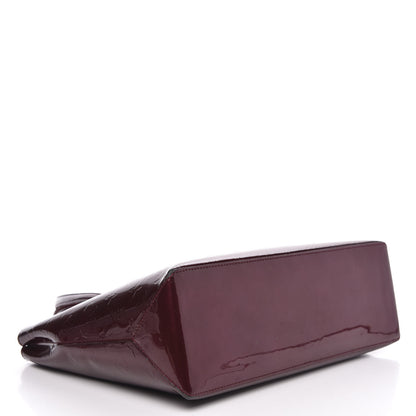 Louis Vuitton Vernis Wilshire MM Amarante 4 of 12