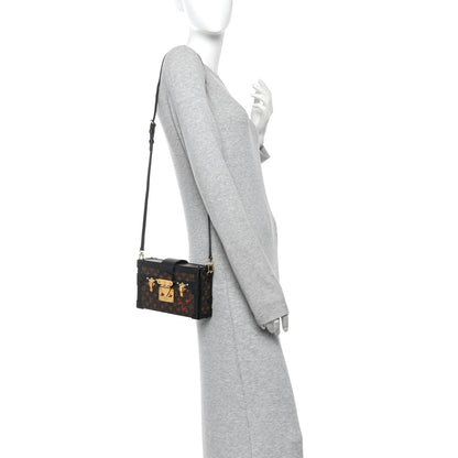 Louis Vuitton Monogram Petite Malle Black 2 of 9