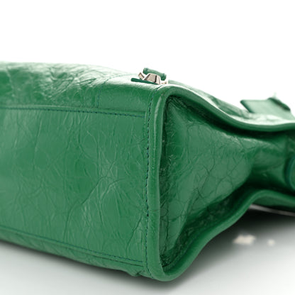 Balenciaga Agneau Classic Silver Hardware S City Magic Green 11 of 11