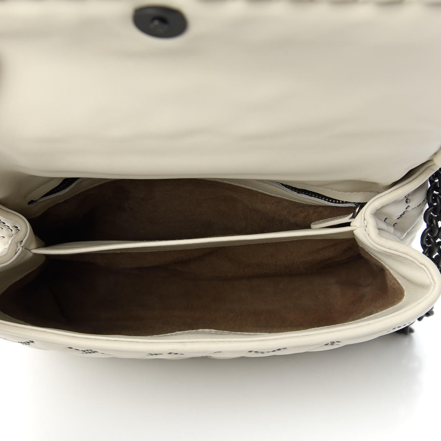 Bottega Veneta Nappa Intrecciato Microstuds Small Olimpia Shoulder Bag Plaster 5 of 10
