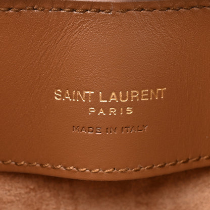 Saint Laurent Shiny Calfskin Le 37 Mini Bucket Bag Fox 6 of 10