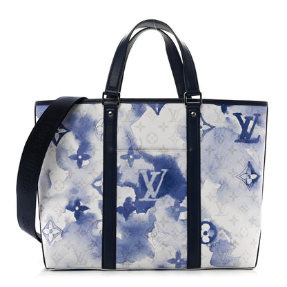 Louis Vuitton Monogram Watercolor New Tote GM Blue 1 of 10
