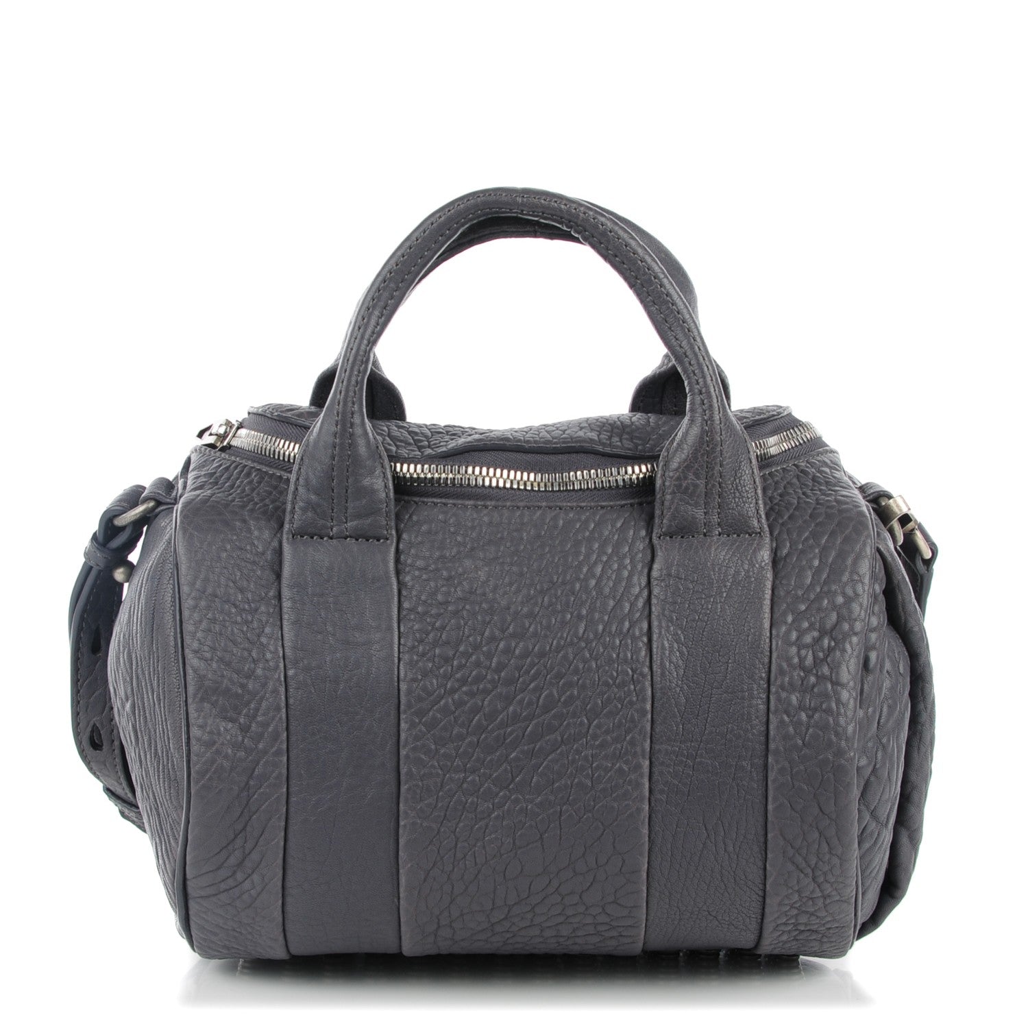 Alexander Wang Pebbled Lambskin Rockie Tundra Antique Silver Hardware 1 of 7